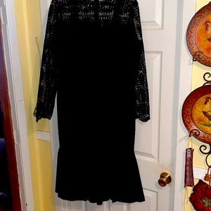 Antonio Melani Black lace dress used